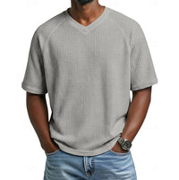 Finlay Waffle Texture V Neck T-Shirt