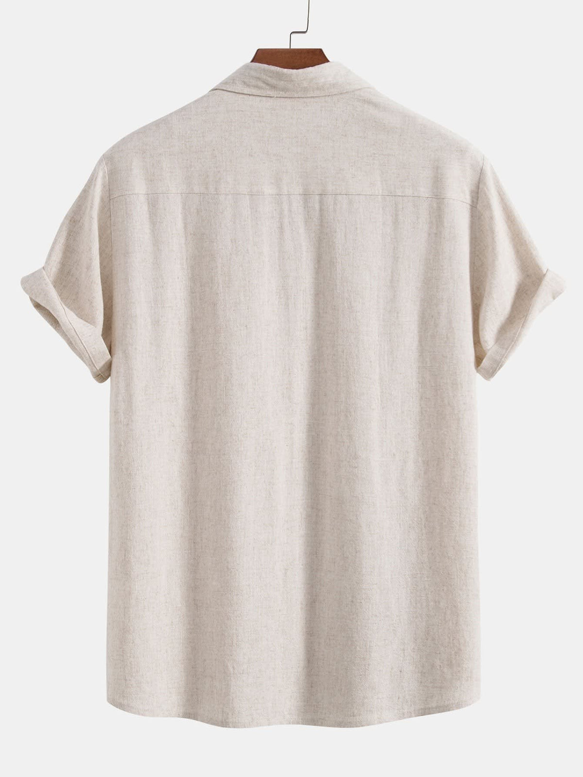 Jarrett Camp Collar Shirt and Linen Blend Trouser Set_9