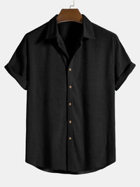 Freeman Corduroy Shirt and Shorts Set