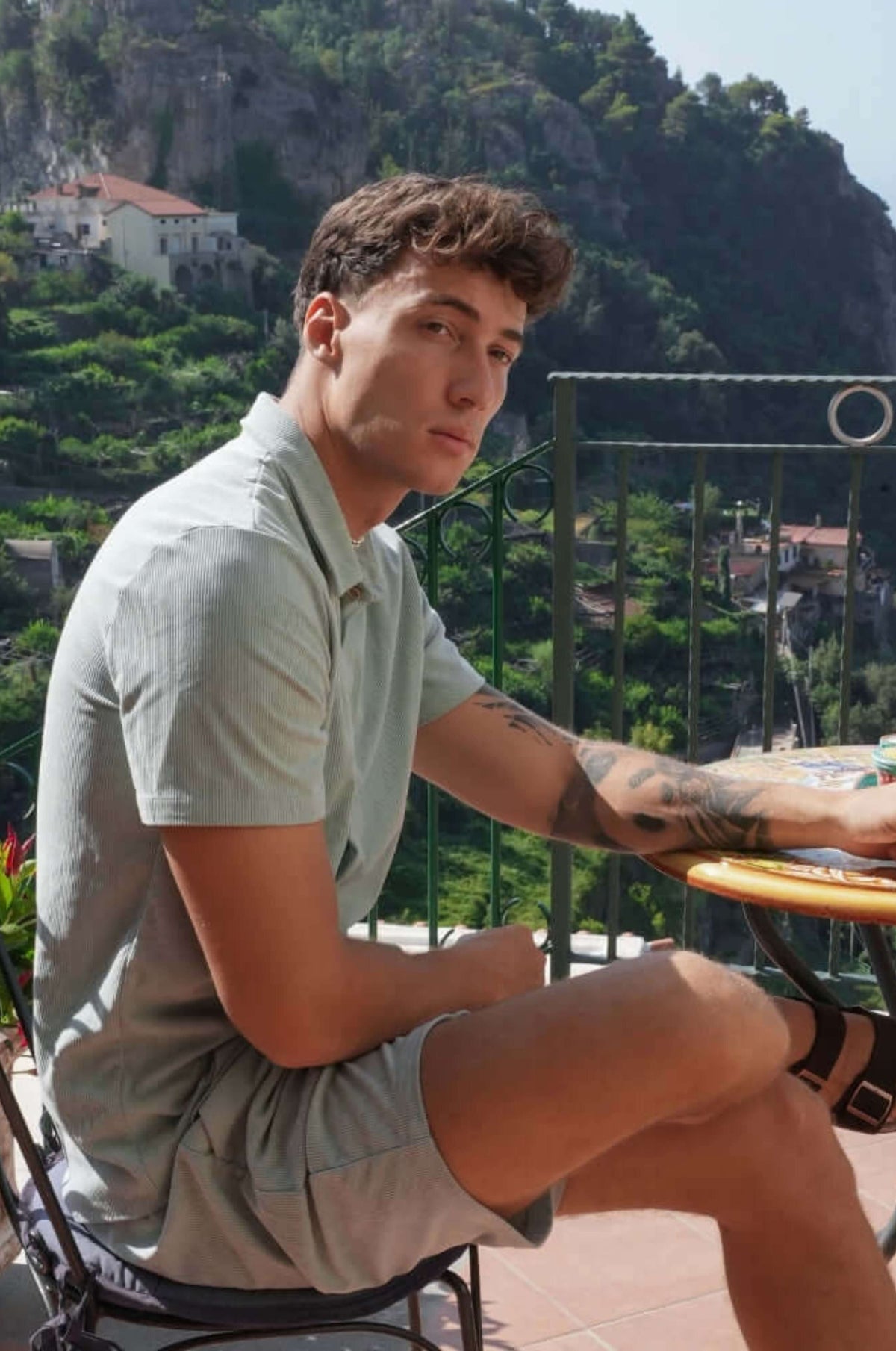 Freeman Corduroy Shirt and Shorts Set