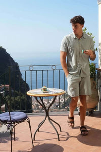 Freeman Corduroy Shirt and Shorts Set