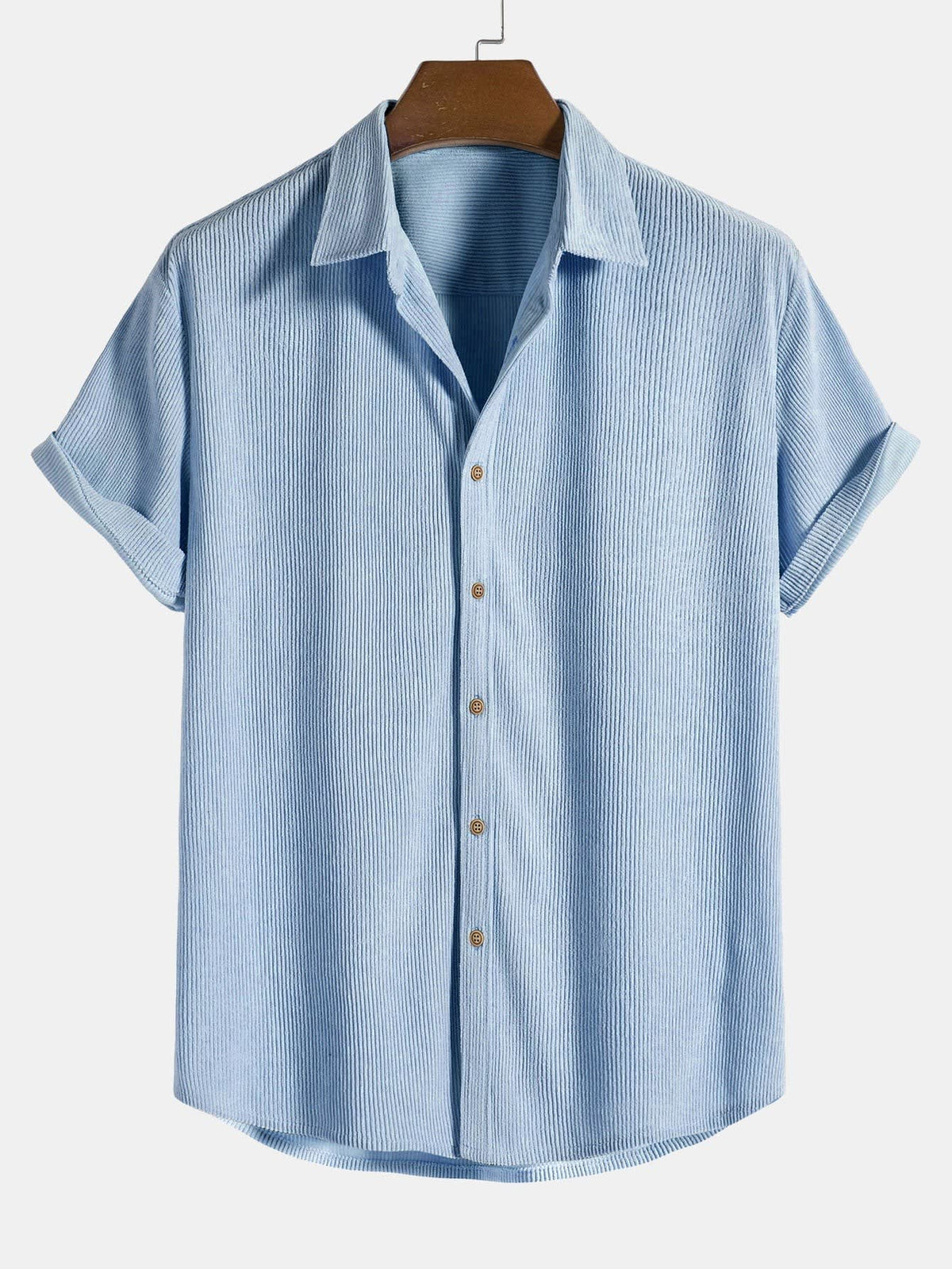 Freeman Corduroy Shirt and Shorts Set