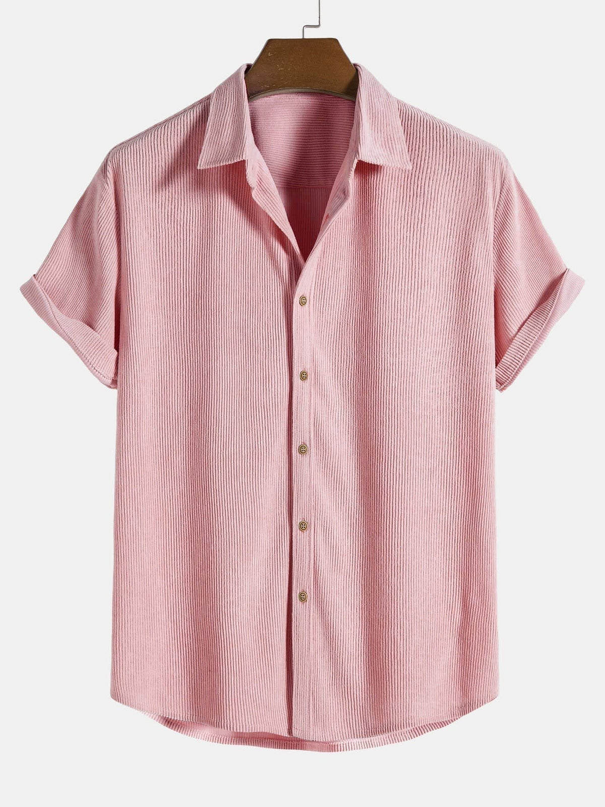 Freeman Corduroy Shirt and Shorts Set_22