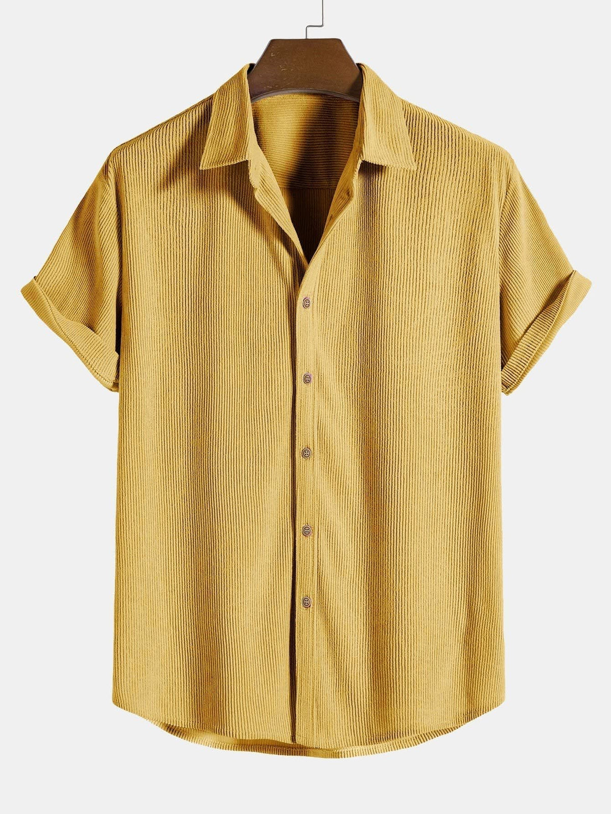 Freeman Corduroy Shirt and Shorts Set