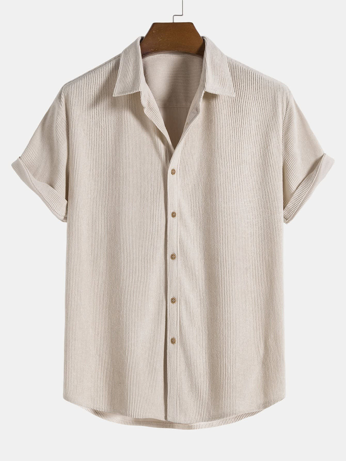 Freeman Corduroy Shirt and Shorts Set