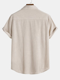 Freeman Corduroy Shirt and Shorts Set