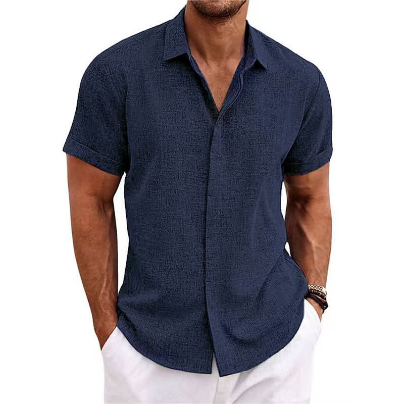 Rafferty Short Sleeve Linen Shirt_2