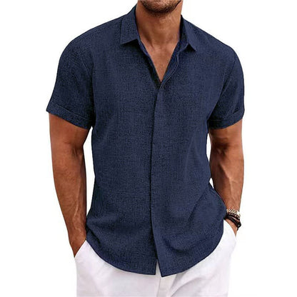 Rafferty Short Sleeve Linen Shirt_2
