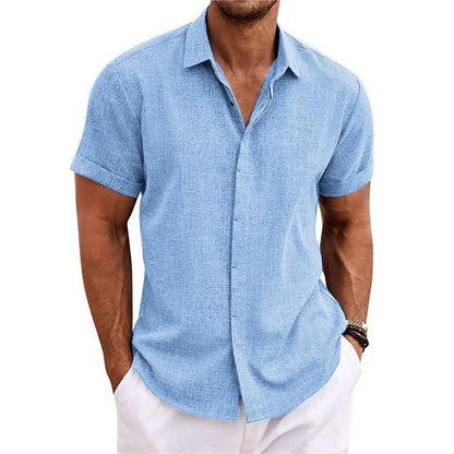 Rafferty Short Sleeve Linen Shirt_4