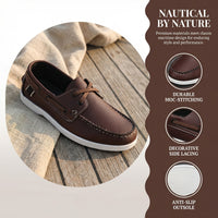 Newton Hand Stitched Deck Boat Shoes