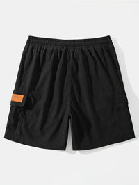 Olaf Ribbed Texture Cargo Shorts