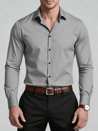 Gustav Tailored Long Sleeve Dress Shirt
