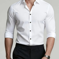 Gustav Tailored Long Sleeve Dress Shirt
