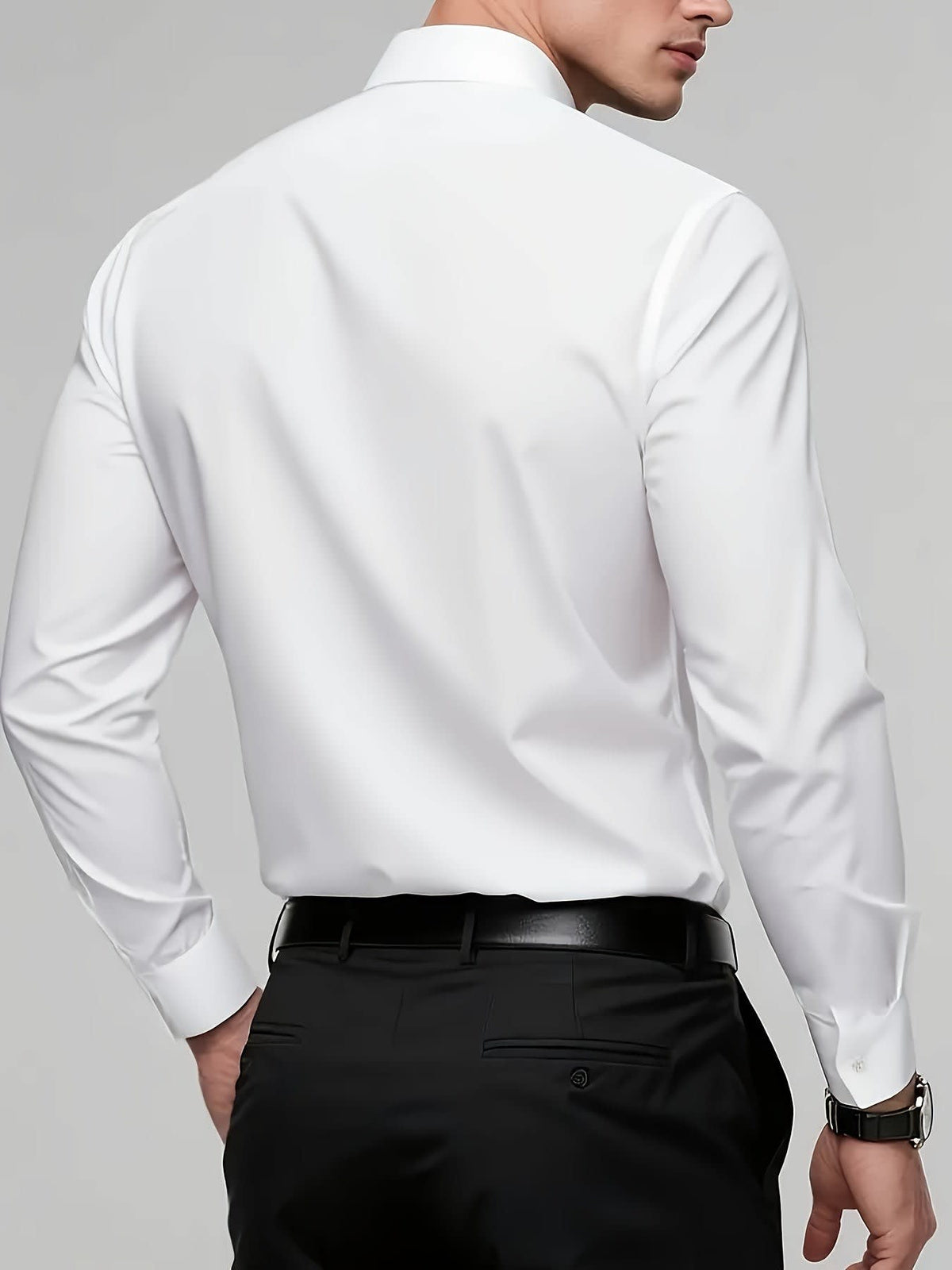 Gustav Tailored Long Sleeve Dress Shirt