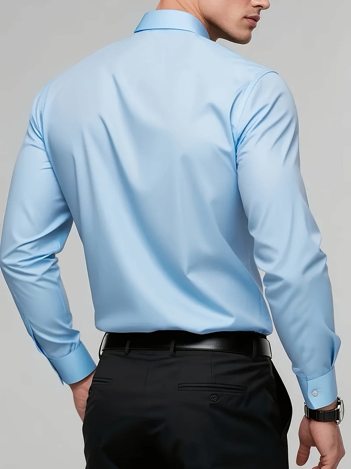 Gustav Tailored Long Sleeve Dress Shirt