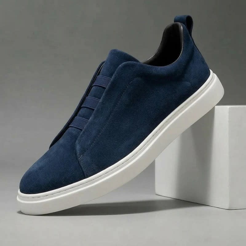 Paden Suede Slip On Sneakers