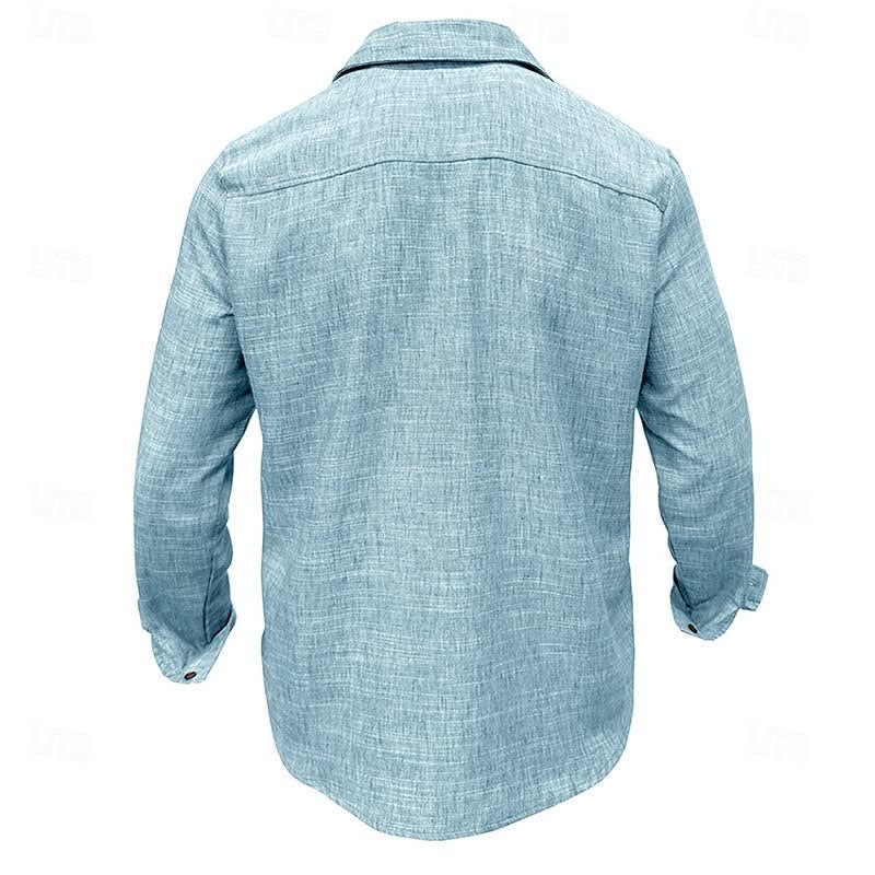 Humphrey Textured Weave Long Sleeve Shirt