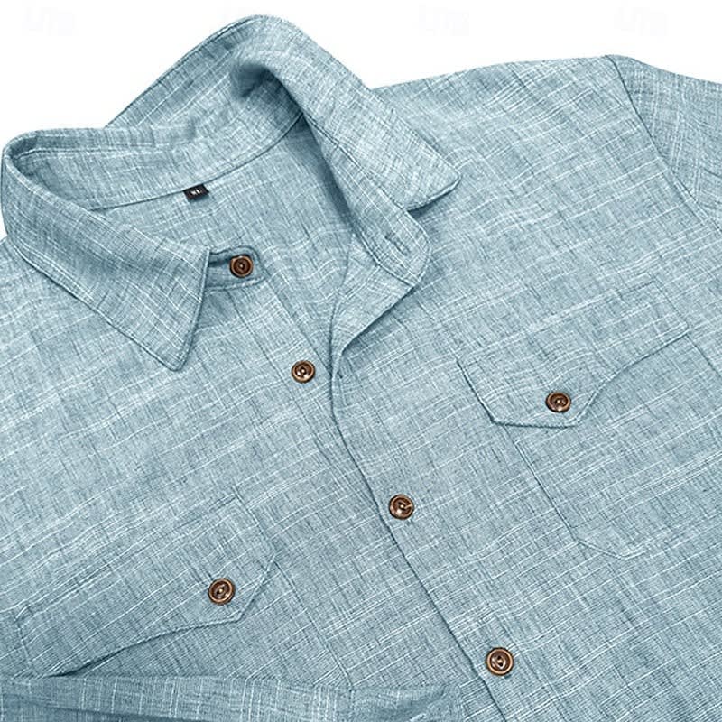 Humphrey Textured Weave Long Sleeve Shirt