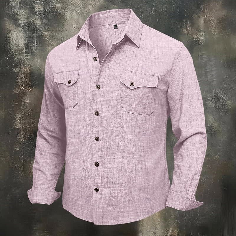 Humphrey Textured Weave Long Sleeve Shirt