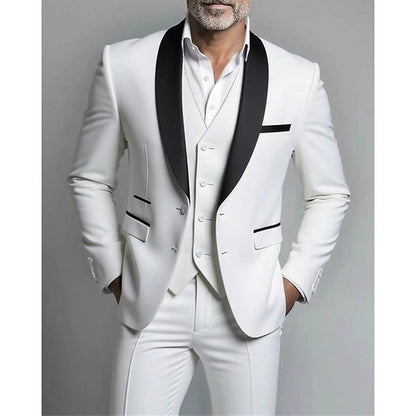 Konrad Shawl Lapel Three Piece Suit_1