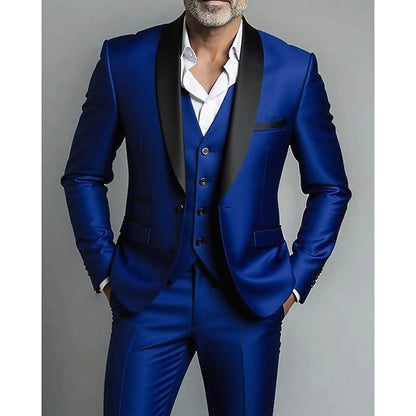 Konrad Shawl Lapel Three Piece Suit_10