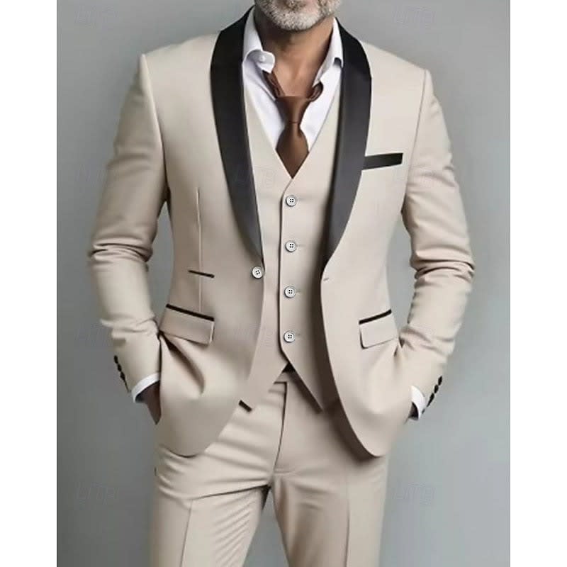 Konrad Shawl Lapel Three Piece Suit_11
