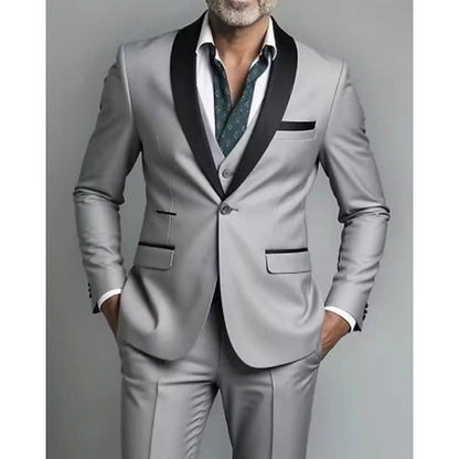 Konrad Shawl Lapel Three Piece Suit_3
