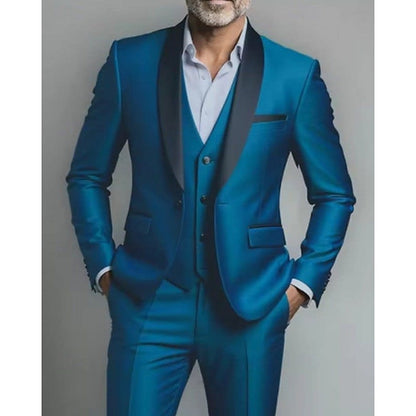 Konrad Shawl Lapel Three Piece Suit_6