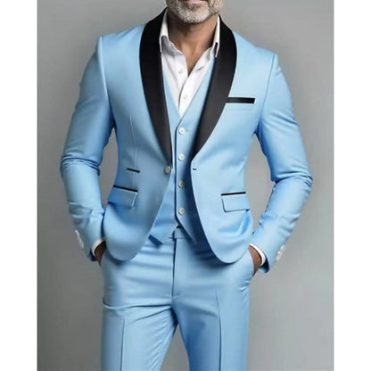 Konrad Shawl Lapel Three Piece Suit_7