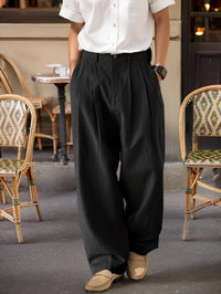 Maguire Pleated Wide Leg Trousers