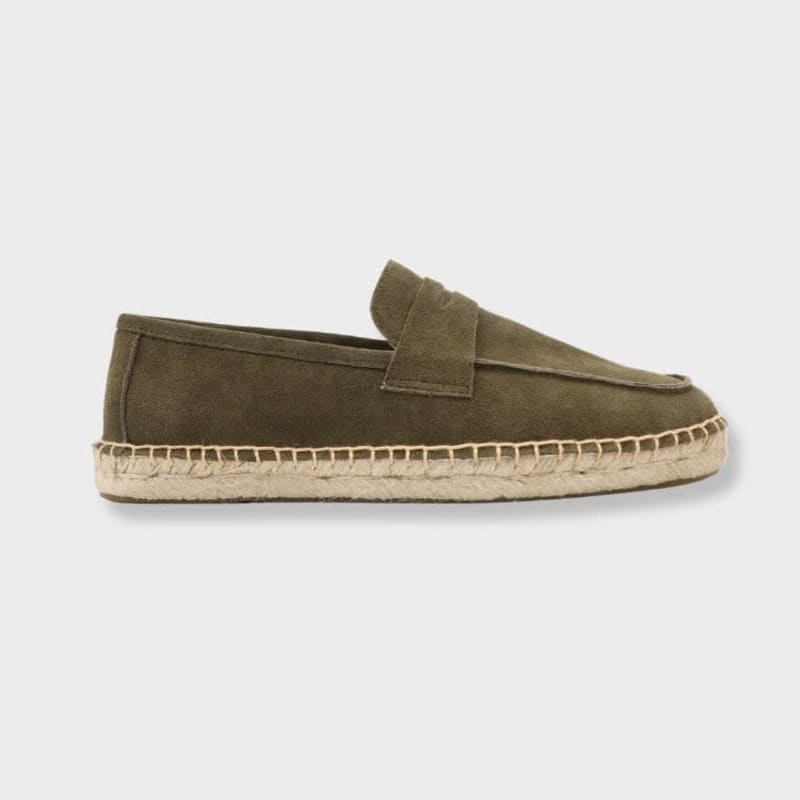 Tobias Woven Suede Loafers_1