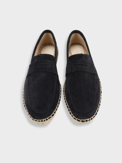 Tobias Woven Suede Loafers_13