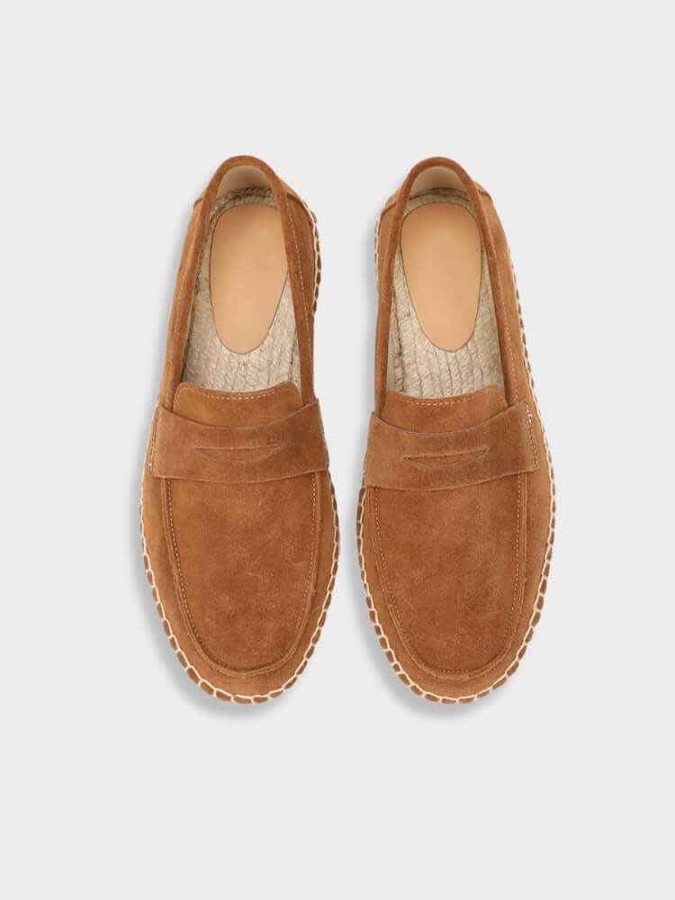 Tobias Woven Suede Loafers_7