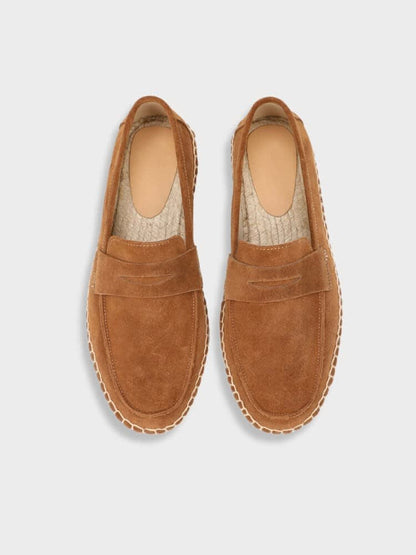 Tobias Woven Suede Loafers_7