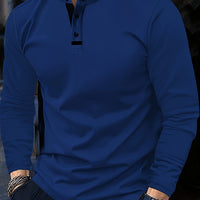 Harding Marl Jersey Long Sleeve Henley