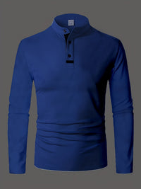 Harding Marl Jersey Long Sleeve Henley