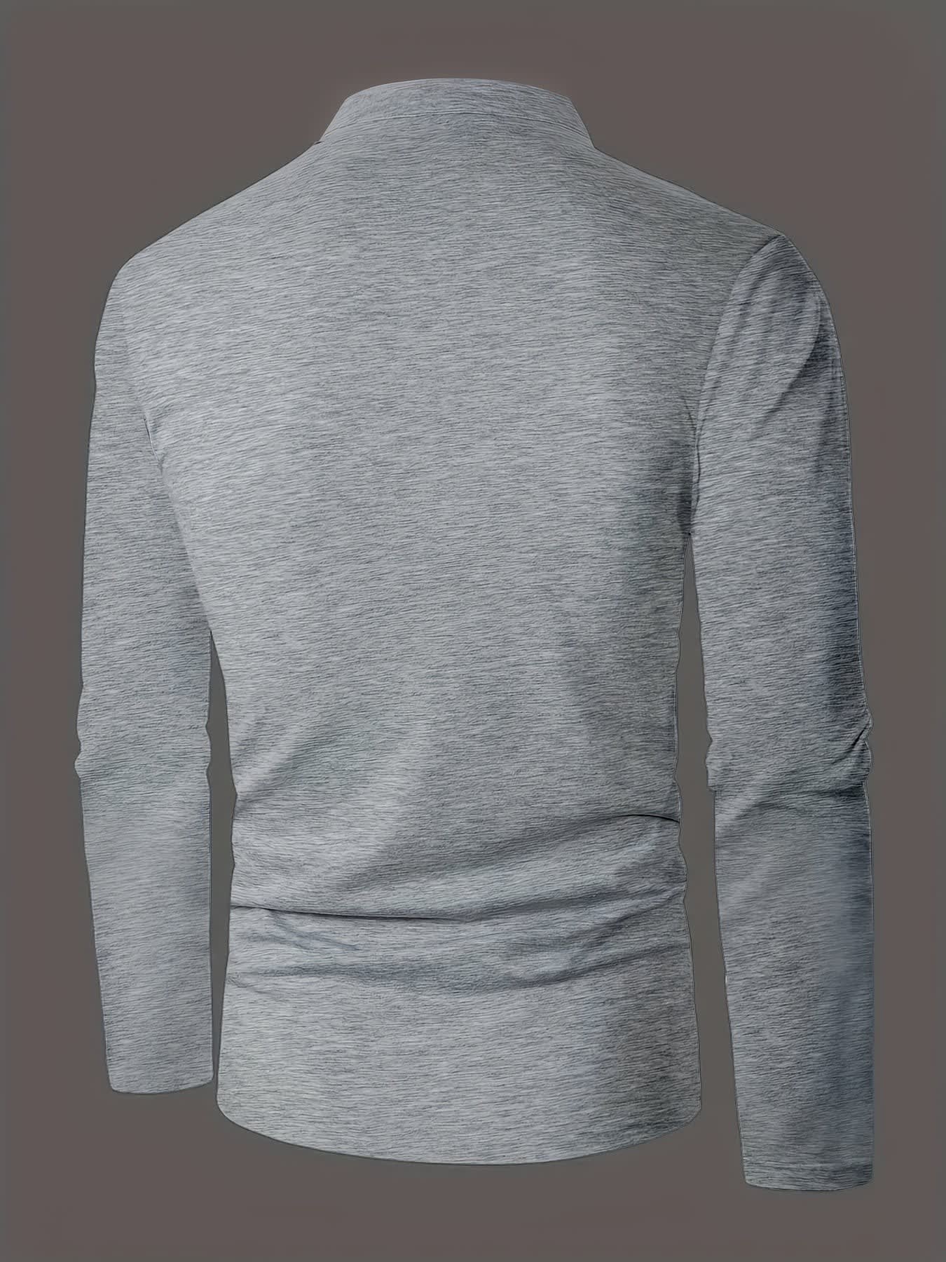 Harding Marl Jersey Long Sleeve Henley_3