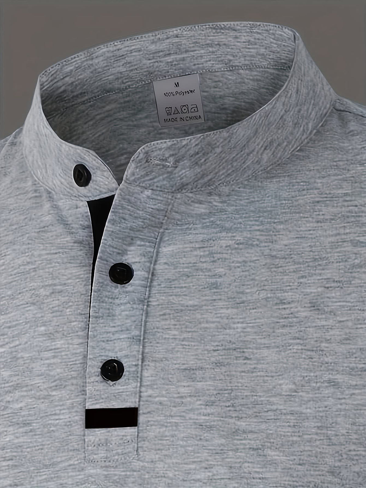 Harding Marl Jersey Long Sleeve Henley