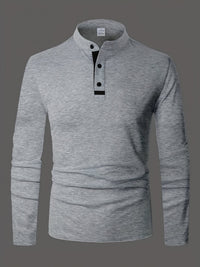 Harding Marl Jersey Long Sleeve Henley