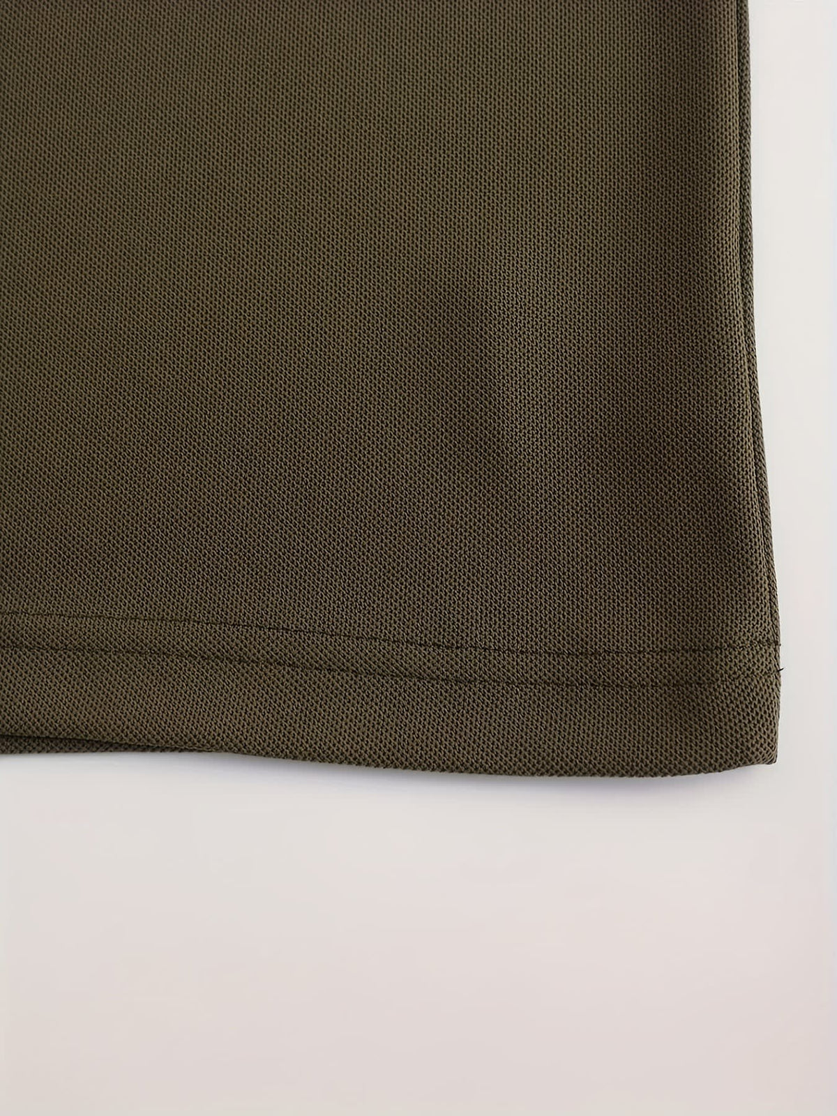 Hanson Contrast Placket Long Sleeve Polo
