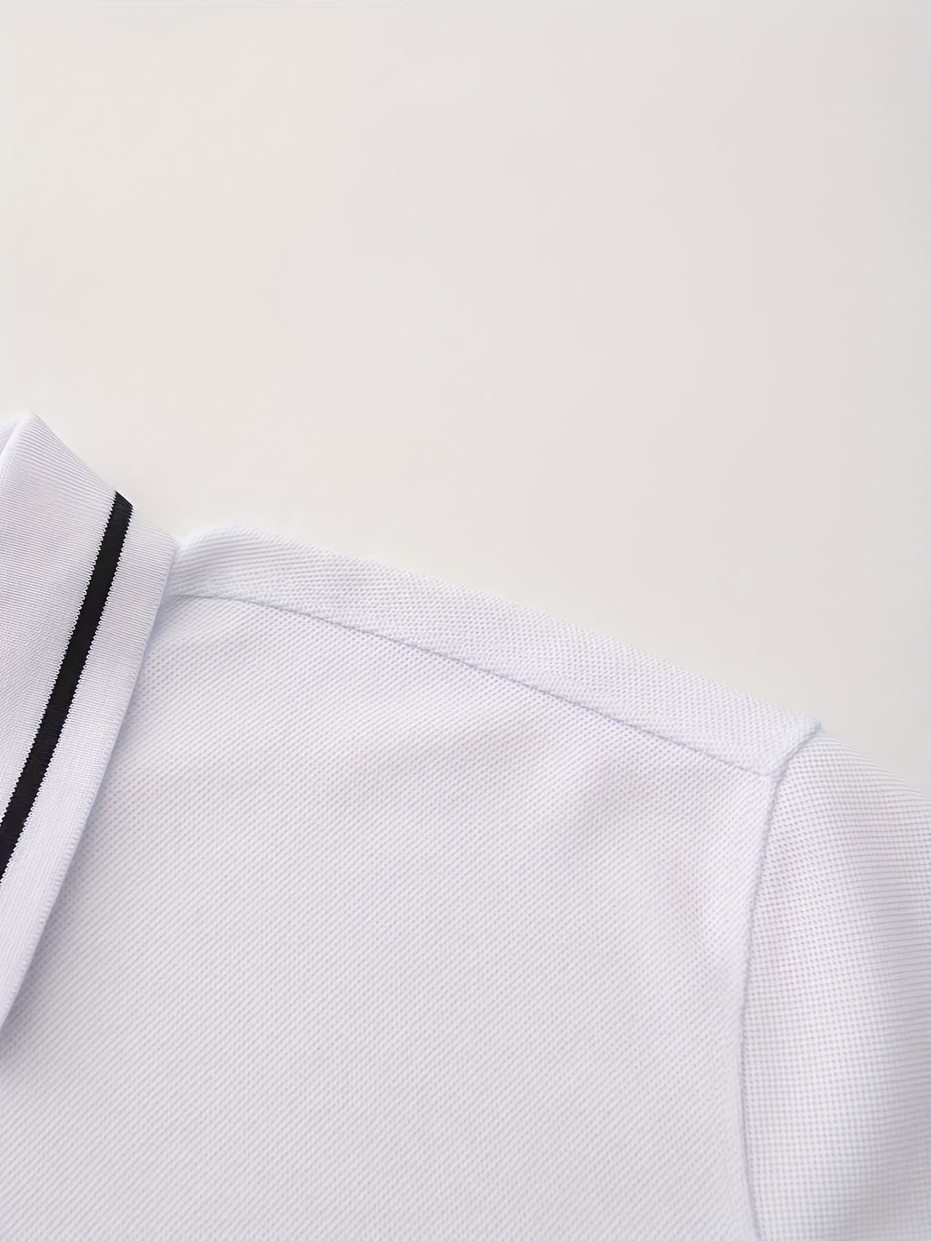 Hanson Contrast Placket Long Sleeve Polo_16