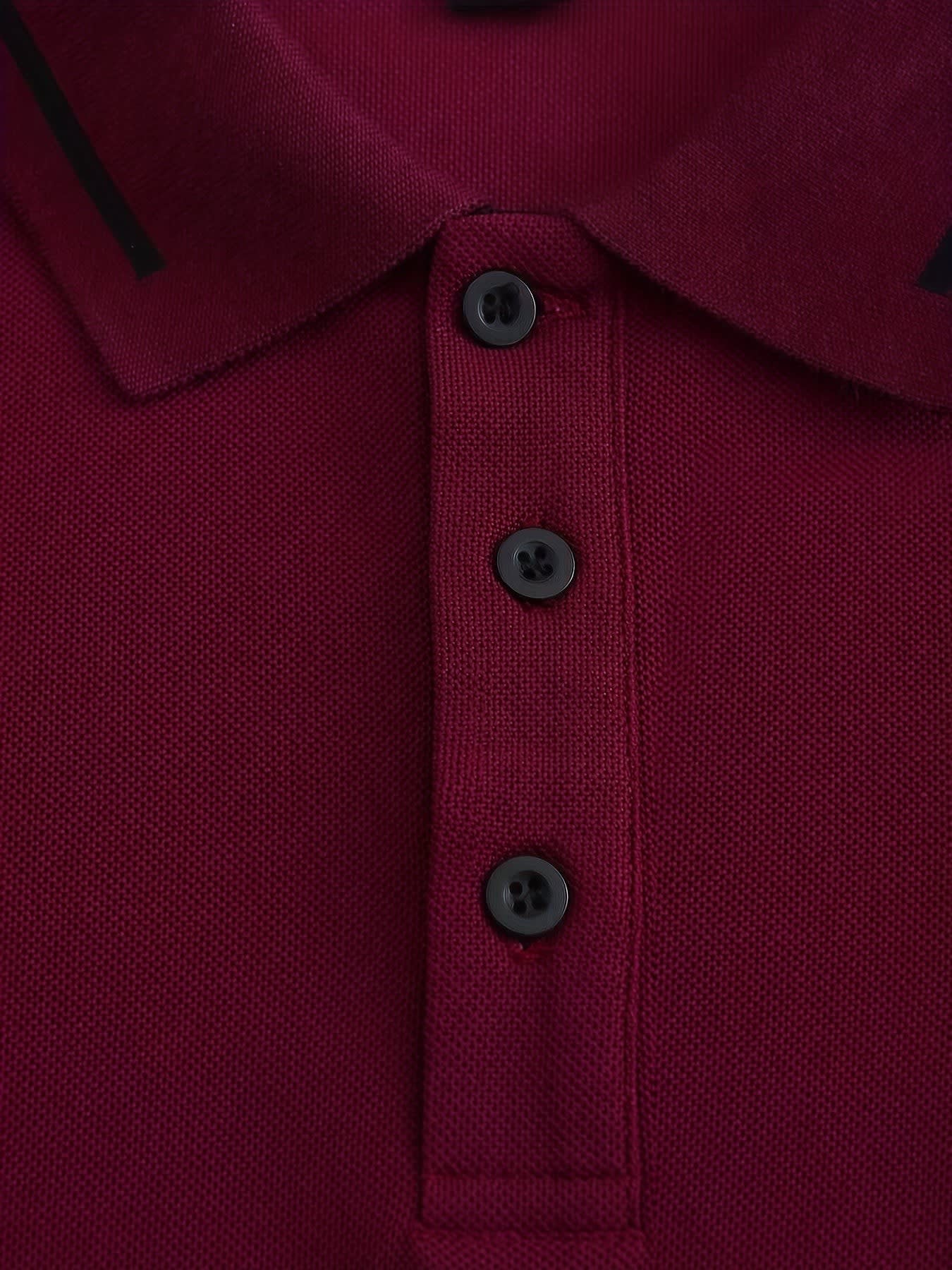 Hanson Contrast Placket Long Sleeve Polo_36