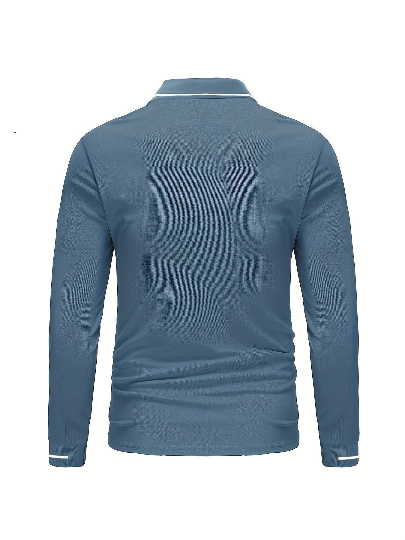 Hanson Contrast Placket Long Sleeve Polo_6