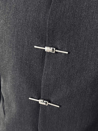 Milton Stand Collar Slim Fit Suit Jacket