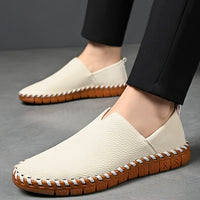 Manfred Hand Stitched Slip On Loafers