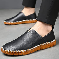 Manfred Hand Stitched Slip On Loafers