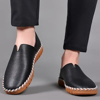 Manfred Hand Stitched Slip On Loafers