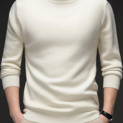 Lombard Mock Neck Knit Sweater_13