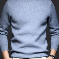 Lombard Mock Neck Knit Sweater