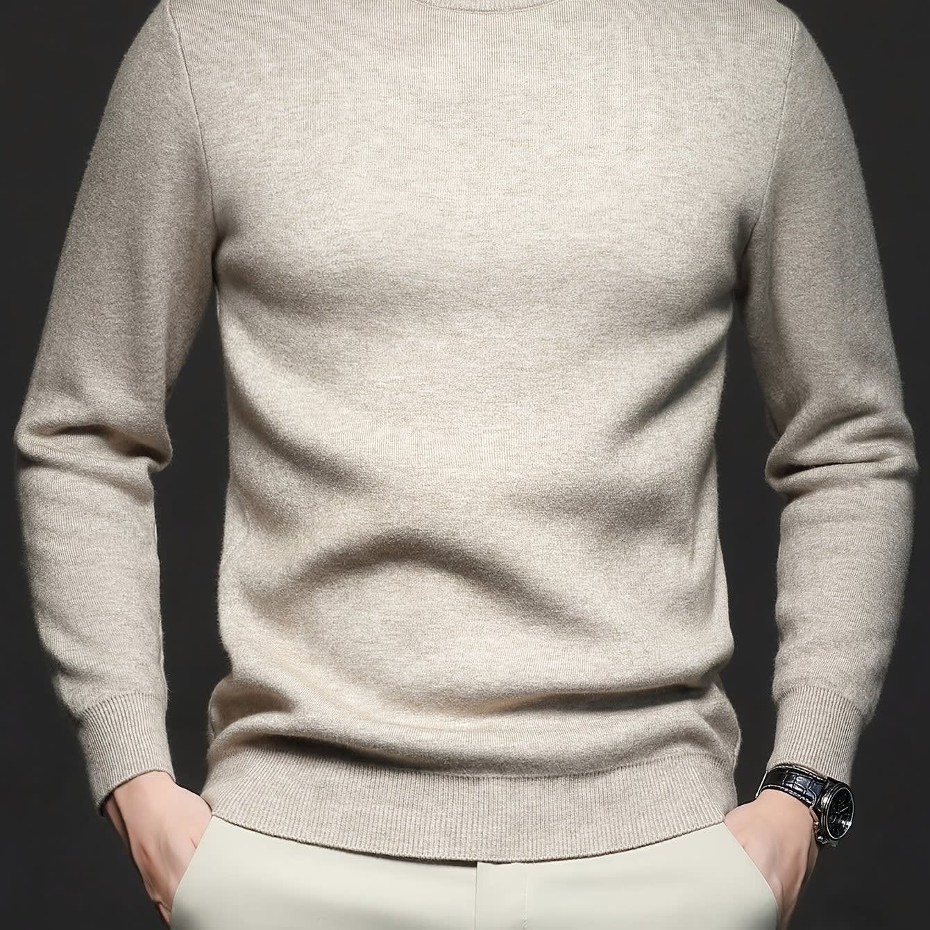Lombard Mock Neck Knit Sweater_20